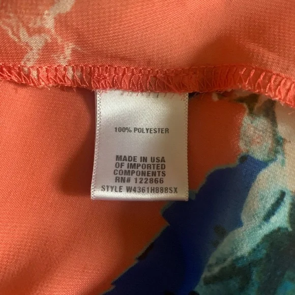 Status by Chenault Peach Floral Kimono - Picture 6 of 7